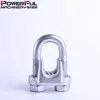 DIN741 Malleable U Clamp for Wire Rope with Nylon Cable Clips with Loop Ends Assemblies for Lifting