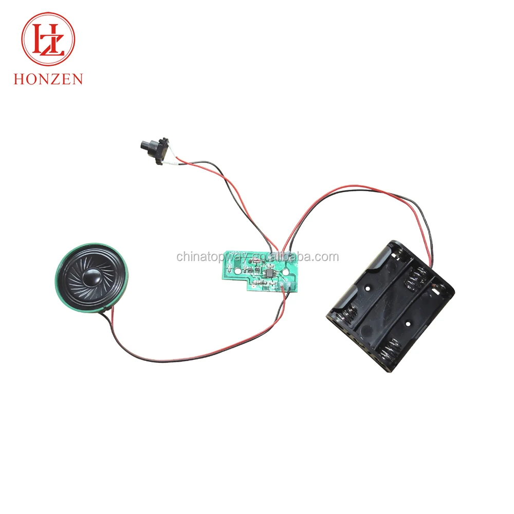 Prerecorded Music Motion Sensor Activated 40mm 8ohm 0.5w Speaker Sound