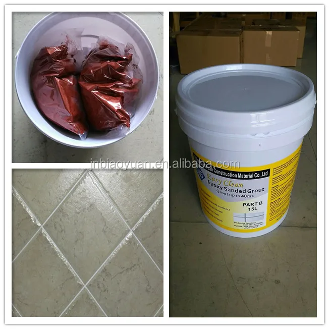 Waterproof Multicolor Flexible Floor Tile Grout Epoxy Cement Grouting