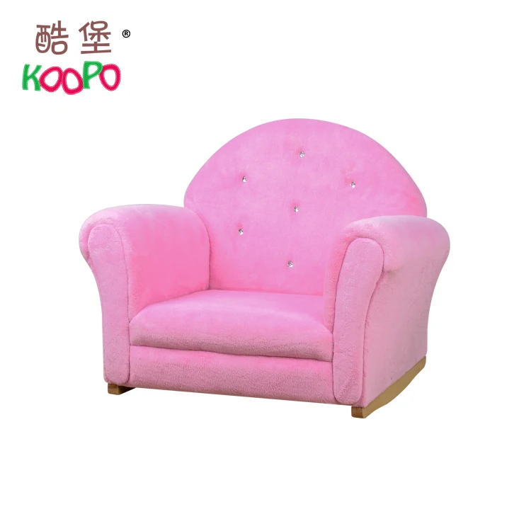 hot selling soft kids rocking chair