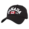 High Quality Embroidery Custom Mens Canada Baseball Sun Caps