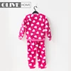 OEM Custom made flannel fleece warm children's bathrobe sleeping robe organic kids pyjamas for baby