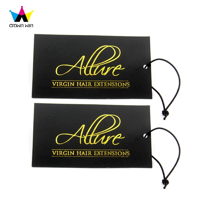 Luxury Hang Tag With Gold Foil And Eyelet For Watch Buy Watch Hang