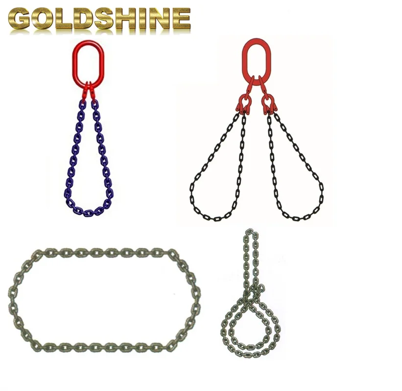 Plate Hook Single And Double Adjustable Loop Sling Endless Basket Chain