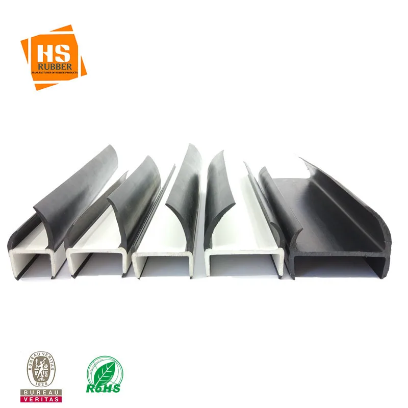 Non Toxic Shipping Container Rubber Door Seal Gasket With High Density