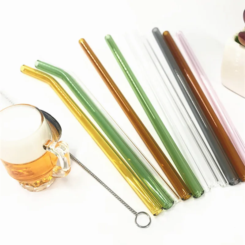 drinking glasses with straw