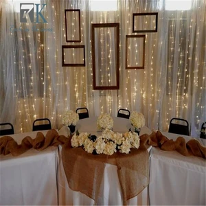 RK,E cblack concert background cloth light led star curtain