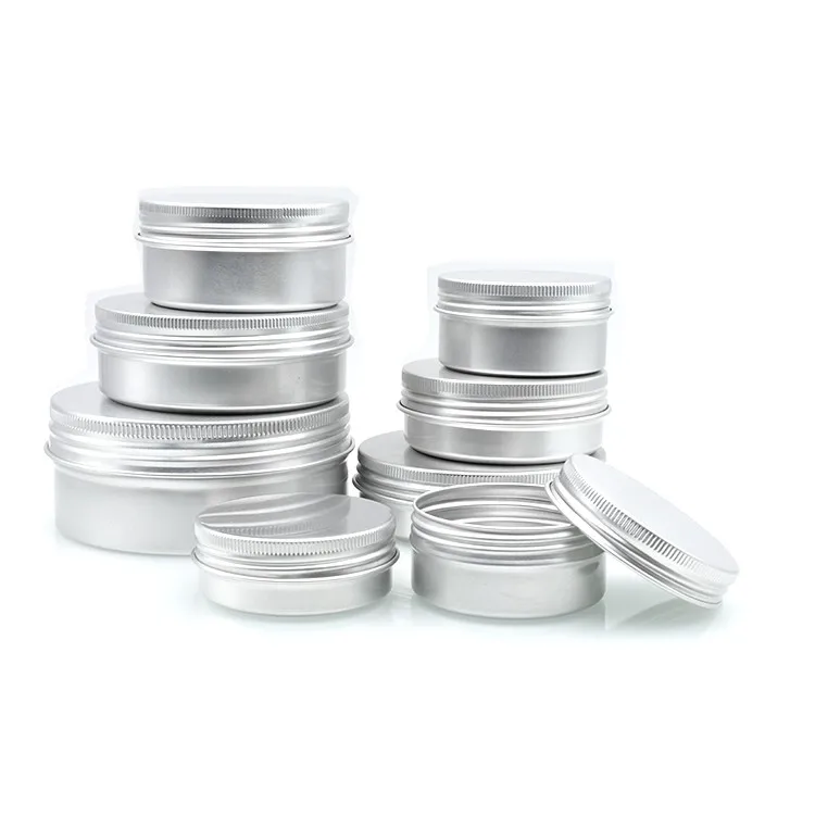 1 Oz Tin Cans 10 Ml 100 Ml Cosmetic Jar 100g Aluminium Container 100cc ...