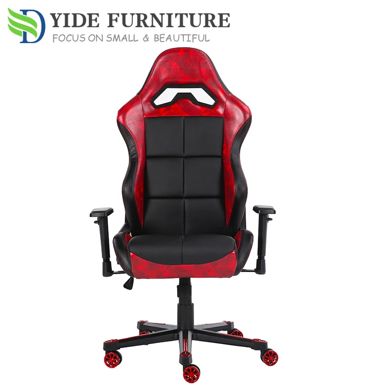 Heated Wcg Racing Style Gamer Leather Gaming Chair Recliner Ps4 Buy