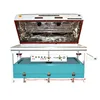 China corian acrylic solid surface material cutting tools trimming knife vacuum membrane press vacuum laminating machine