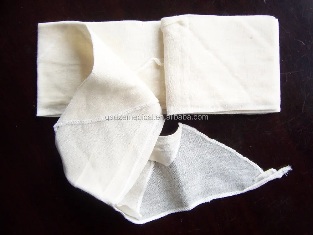 17*9 Mesh White Medical Gauze Roll 100 Cotton Sterile Absorbent Jumbo