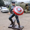 High quality life size marvel statue captain america statues