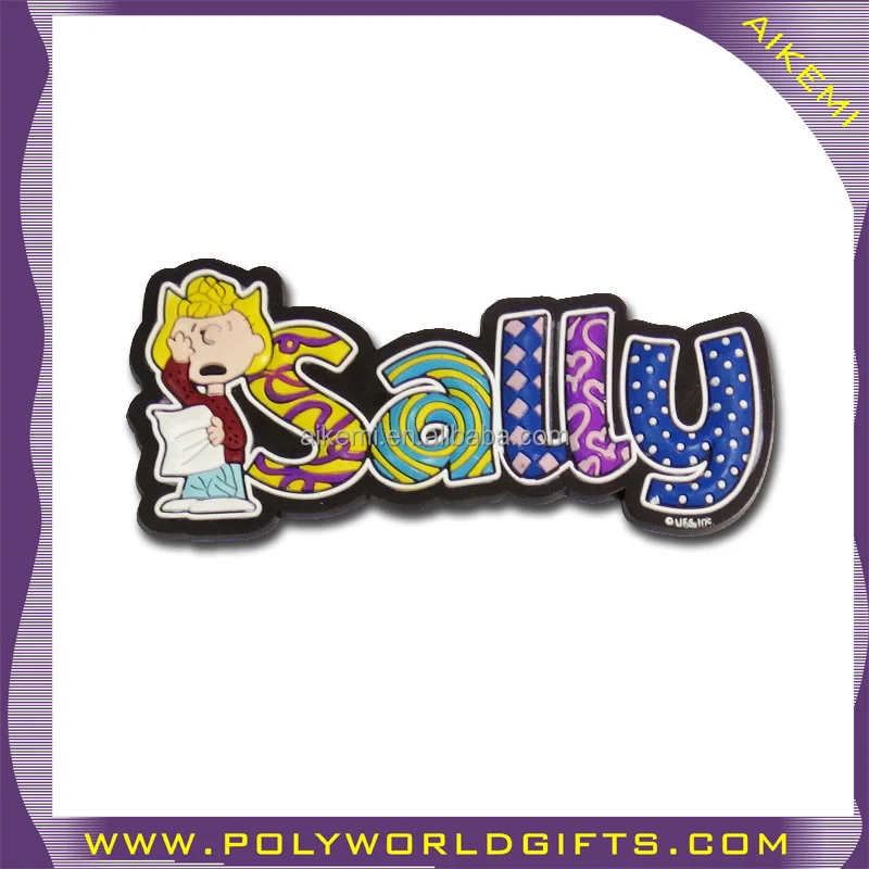 Tourist Souvenir World City Fridge Pvc Rubber Personalized