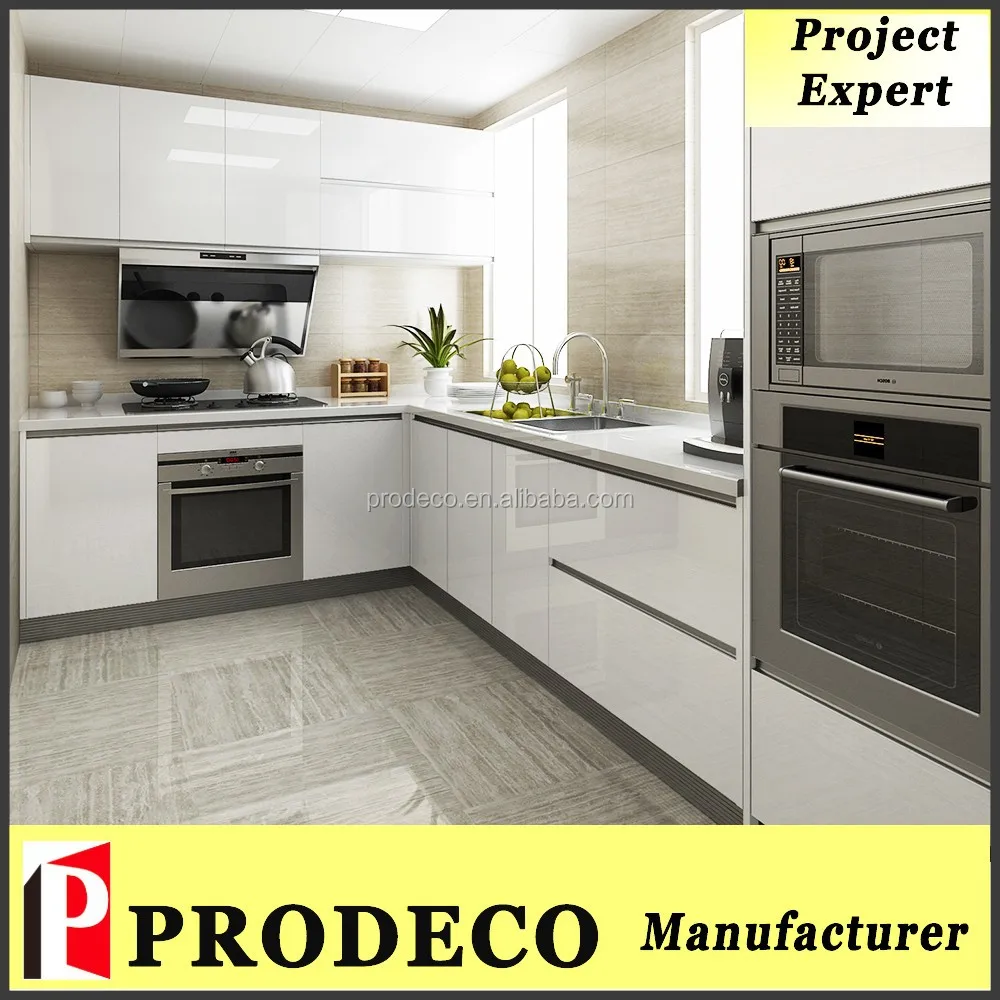 L vorm modulaire keuken ontwerpen met de prijs keuken kasten ...