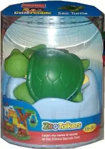 Fisher Price - Little People Zoo Talkers, Sea Turtle - Adorable, Interactive