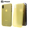 Ultra thin super frosted shield case for iphone x clear pp case,for iphone x premium case