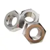 Titanium Hex Nuts for Bolts Screws Standard M6 DIN 934 Single SIde Chamfer