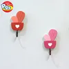 Amazon popular new design plant patterns adhesive wall hooks
