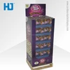 Wholesale POP Cardboard Flooring Display Retail Dump Dins Stand, Easy-assembling Retail Snack Paper Dump Dins Display