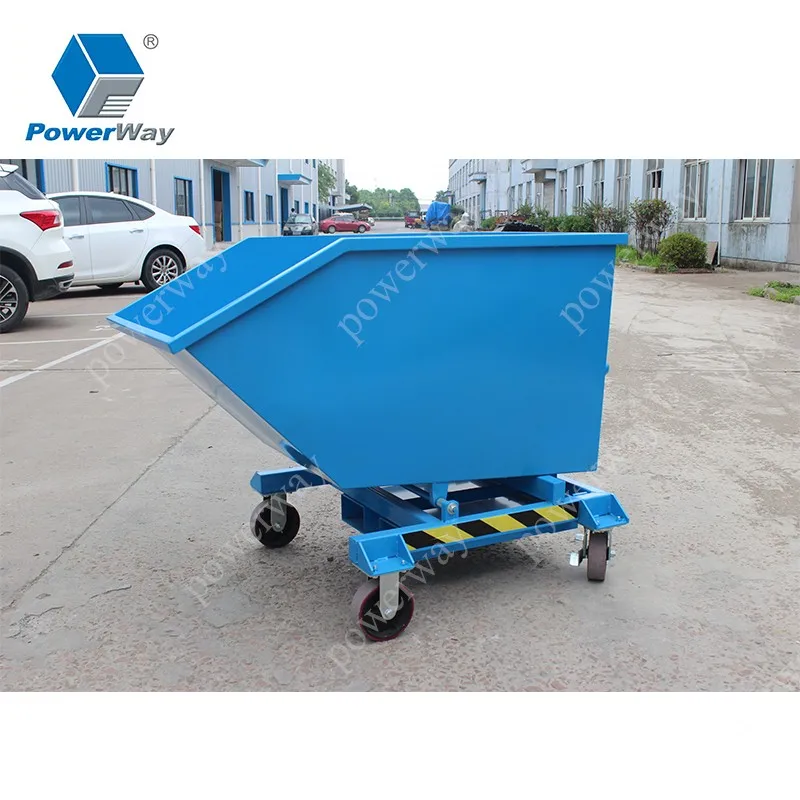Portable Dumptrucks/trash Waste Scrap Steel Selfdumping Hopper