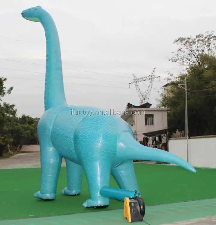 Full Printing Giant Inflatable Brontosaurus Life Size Inflatable ...