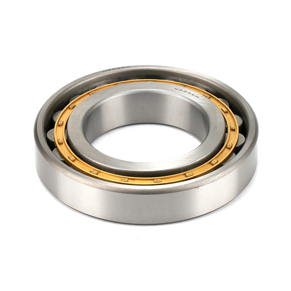 带黄铜保持架的空气压缩机轴承 n222em 圆柱滚子轴承
