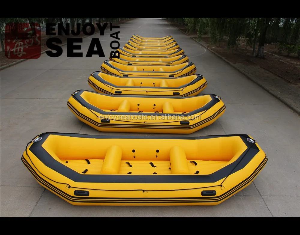 2016 New Ce 14feet 8 Person Drifting Boat Inflatable River ...