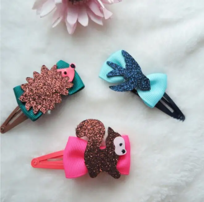 50 Embroidery Ultrasonic Embossing Pearl Butterfly Clip Accessories Wholesale