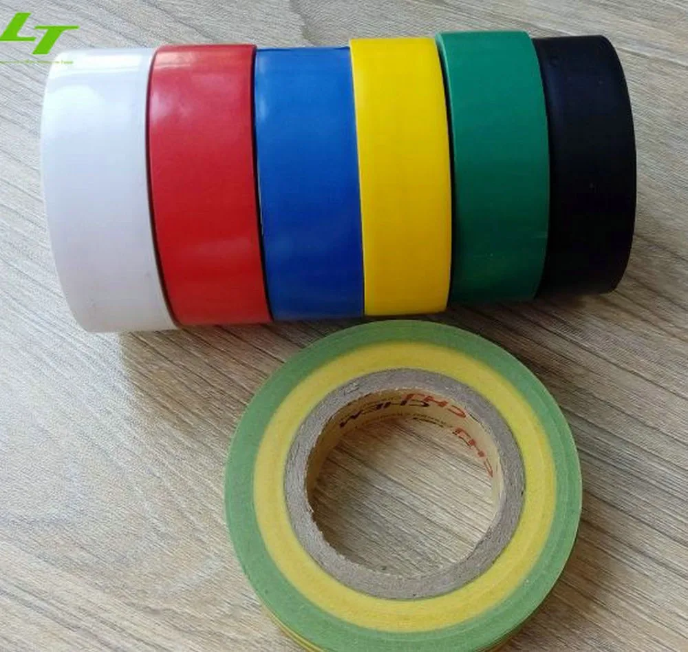 Multi Colors Electrical Pvc Insulation Insulating Tape 3/4