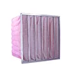 Wholesale high collecting level new design galvanized sheet metal frame 8 to 10 pocket F7 bag filter