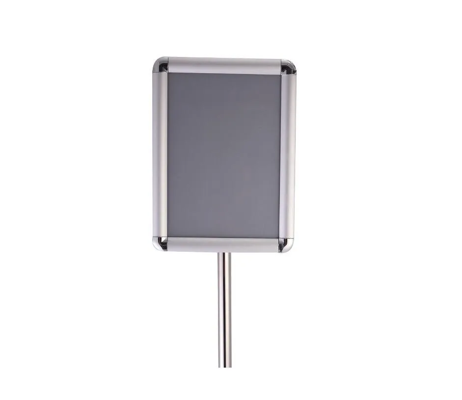 A3 Pedestal Sign Holder Floor Stand Adjustable With Telescoping Post