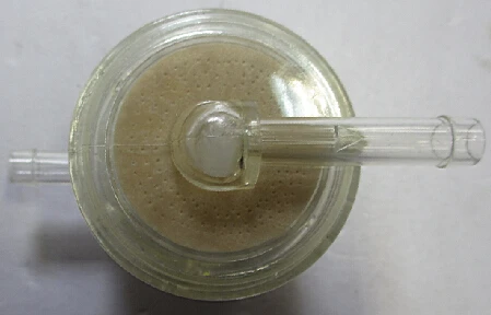 Top sales clear foam motorcycle fuel filter