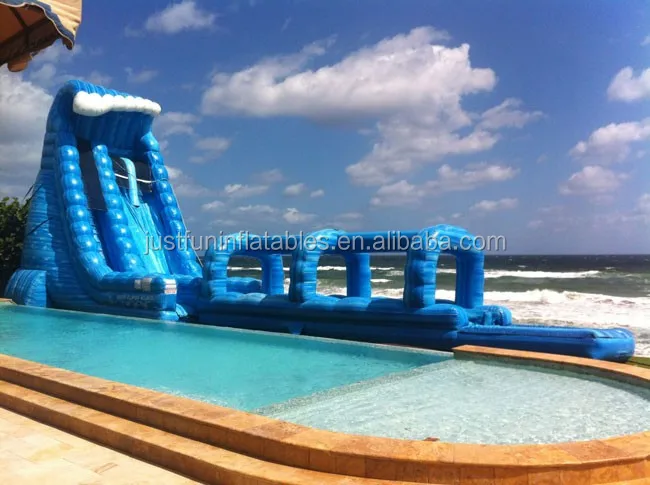 30ft inflatable water slide