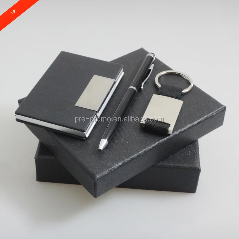 custom giveaway use promotional corporate leather gift set