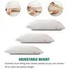 OEM Bamboo Shredded Memory Foam Pillow bamboo fiber cover shredded memory pillows in stock