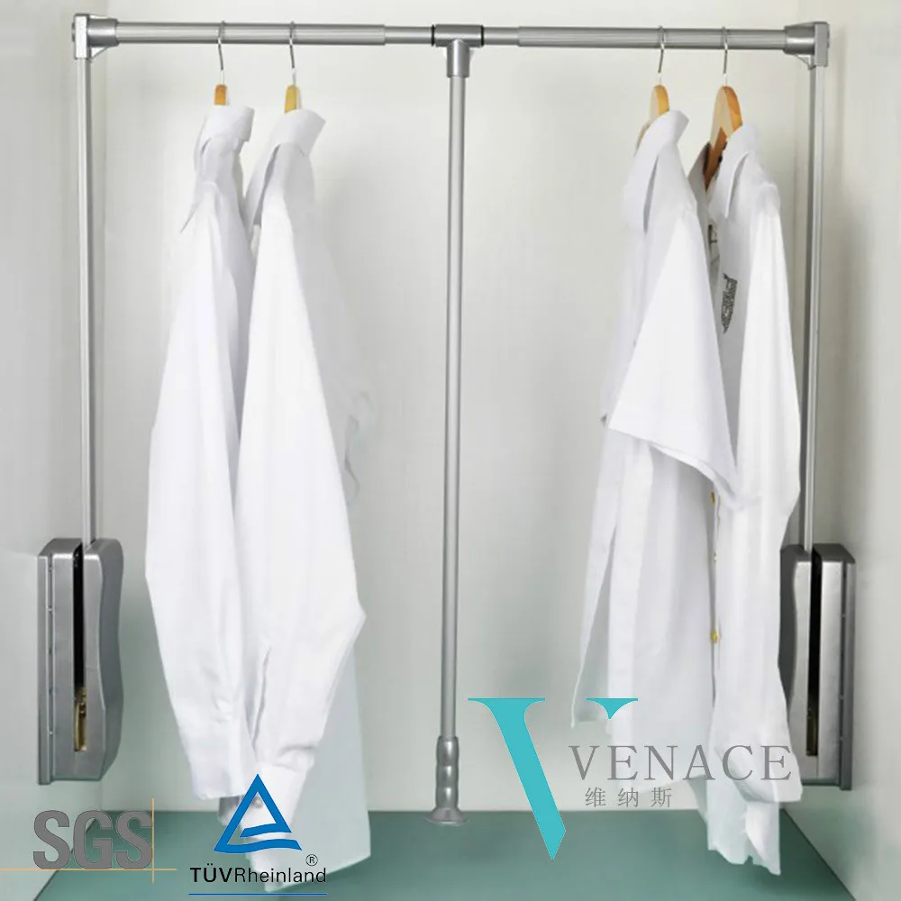 Wardrobe Rail Lift System Pull Down Clothing Adjust Many Kinds Wardrobe Rail Lift System Pull Down Clothing Adjust Many Kinds Of Sizes
