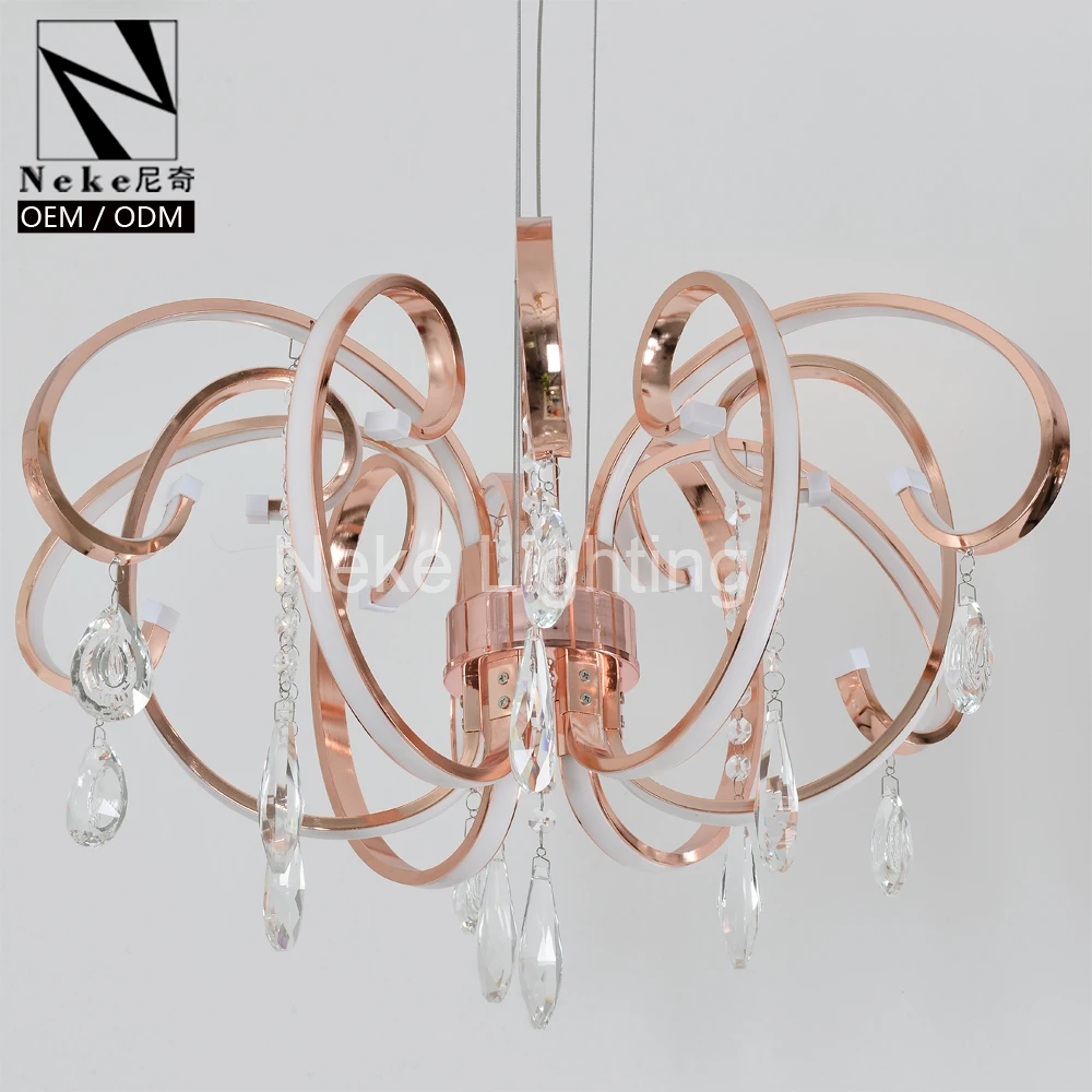 New Product Modern Rose Gold Crystal Lighting Lamps Chandeliers On Alibaba New Product Modern Rose Gold Crystal Lighting Lamps Chandeliers On Alibaba