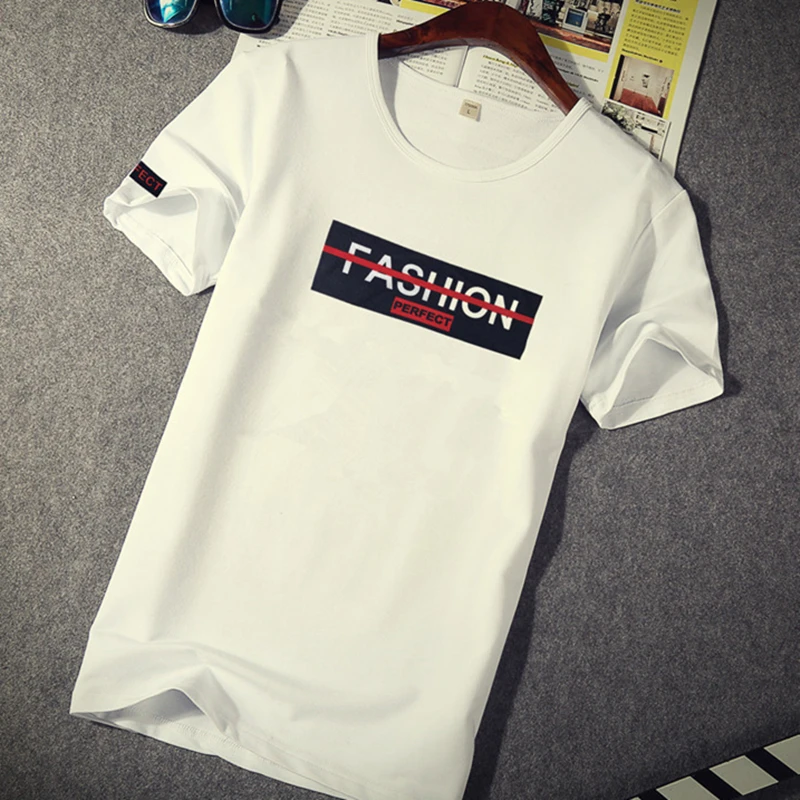 t shirt cotton and elastane