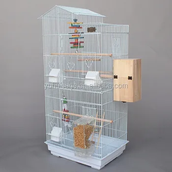 Alibaba China Harga Rendah Hitam Dan Putih Besar Kandang Burung