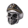 High Quality Especial Desgin Punk Male Skull Luxury Viking Mens Ring
