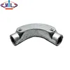 45 degree Normal Bend Internal thread Galvanized Malleable iron electrical fittings