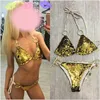 B11431A sexy lady sequins nightclub bra sets new fashion ladies lingerie sets