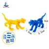 Mini toy chocolate egg diy toys Mechanical dragon Mechanical leopards mini assembled
