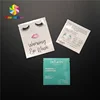 Custom Cosmetic Eye Lash / Make Up Brushes Packaging Bags / Flat Pouches For 10g Tea Packaging Bag
