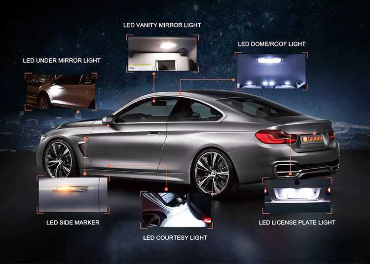 q50 license plate light