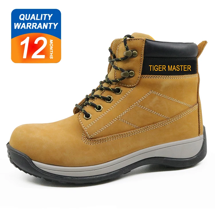 safety boots yellow