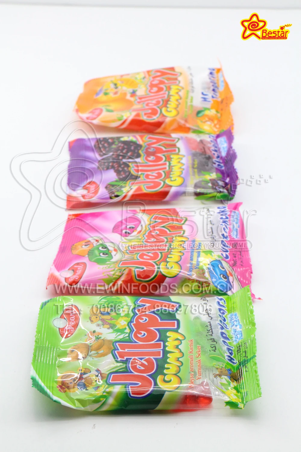 Fruity Flavor Gummy Candy ( Made With Fruit Juice ) - Buy Gummy Candy ...