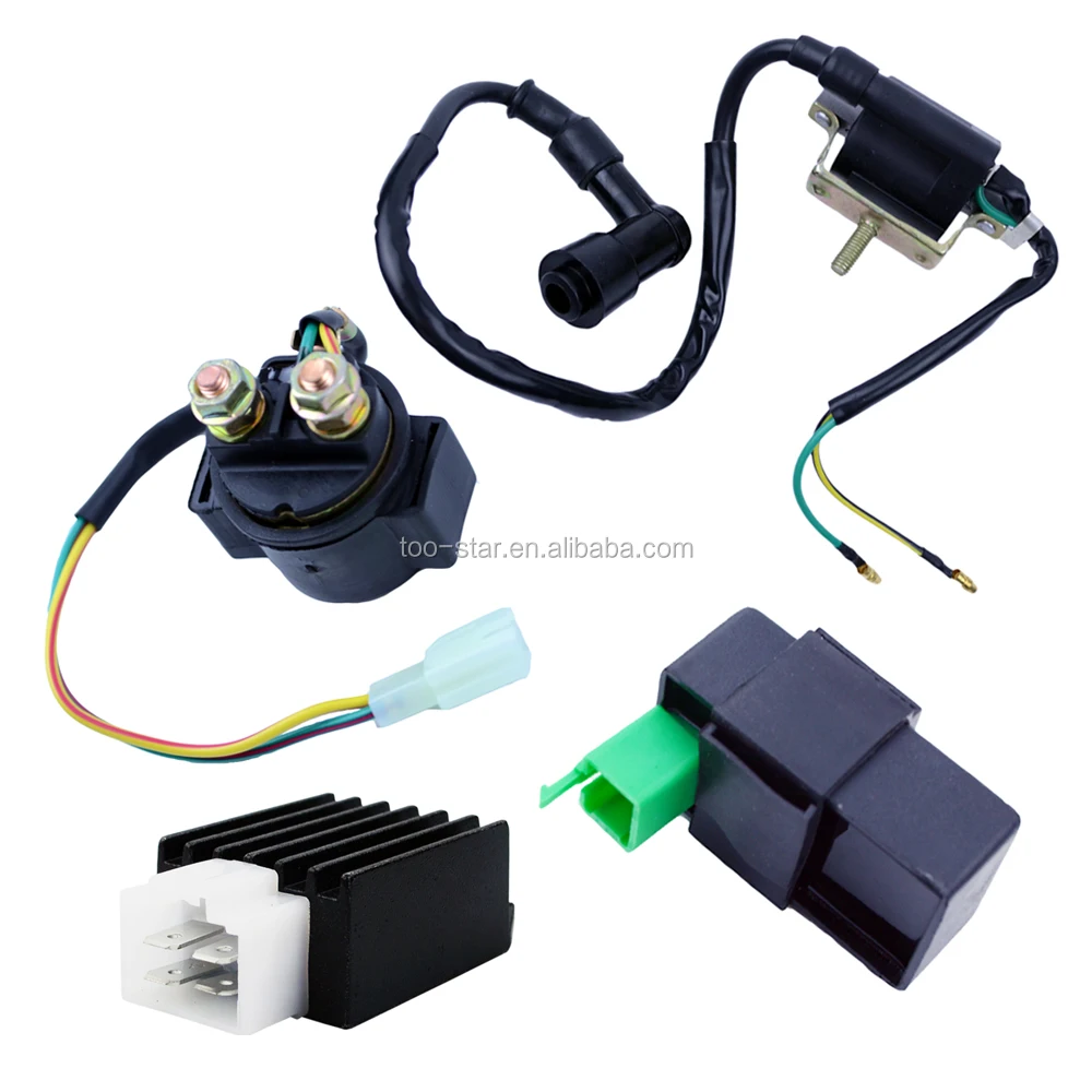 Ignition Coil CDI Regulator Rectifier Relay For 50 70 90 110 125cc Dirt Pit Bike