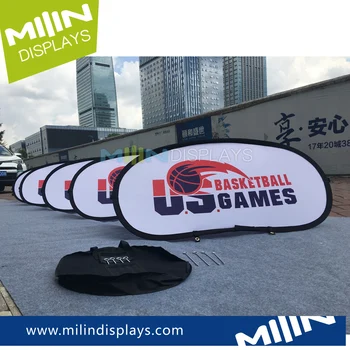Wholesale Pop Up A Frame Banner Stand Display For Basketball