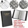 Lonten Hot New 1206 SMD SMT Chip Capacitors Sample Book 38ValuesX50Pcs Total 1900pcs 10PF~22UF Capacitor Assorted Kit